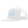 Trucker cap - mod. 4154:White, Polyester, White